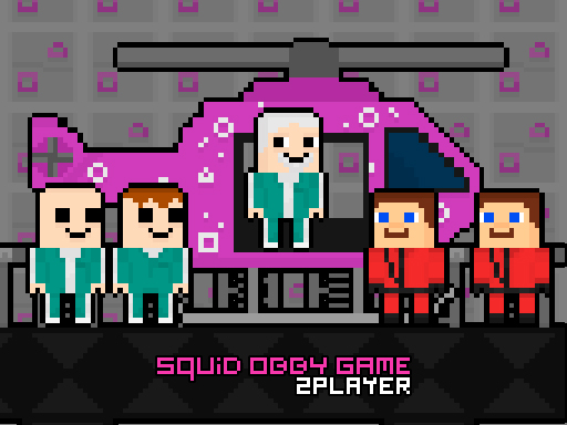 Jogo Squid Obby 2 Jogadores