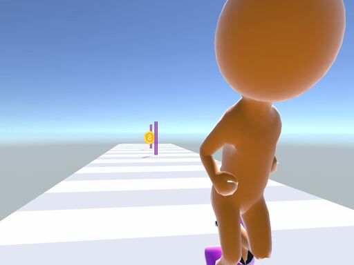 Corredor de Calcanhar Stickman