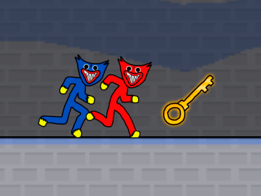 Dueto de Abraço do Stickman
