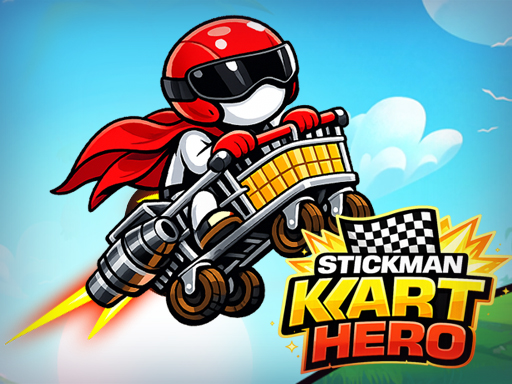 Herói do Kart Stickman
