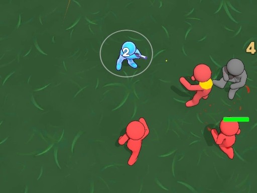 Sobrevivência de Tiro com Stickman