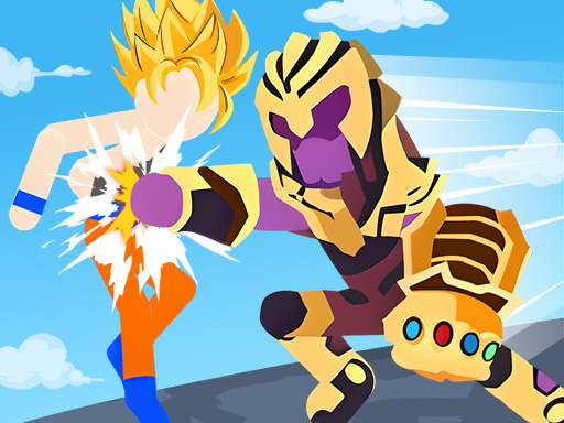 Luta de Super-Heróis dos Guerreiros Stickman