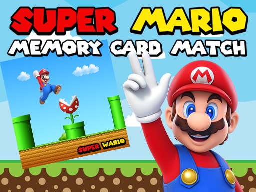 Jogo da Memória Super Mario