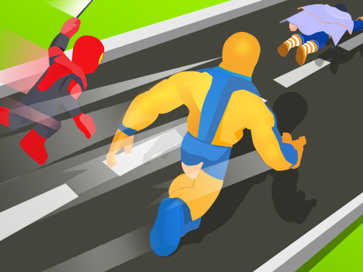 Transformação de Super-Herói – Corrida