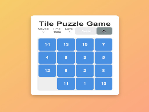 Jogo de Quebra-Cabeça de Azulejos