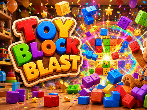 Explosão de Blocos de Brinquedo