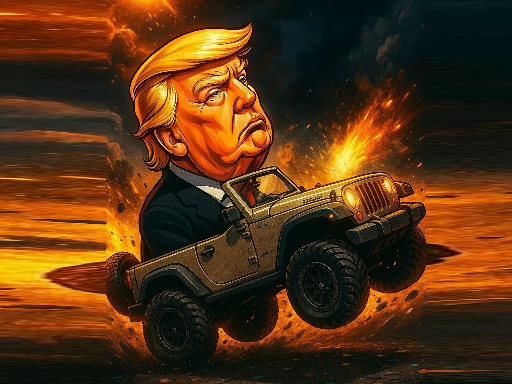 Desafio do Wheelie do Trump