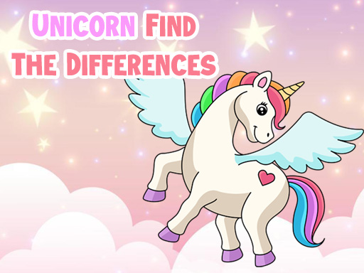 Unicórnio Encontre as Diferenças