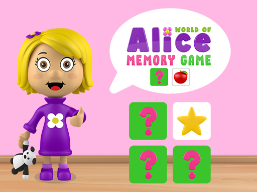 Mundo de Alice Jogo da Memória