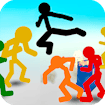 Luta de Rua Stickman 3D